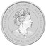 2024 Australia 1/4 oz Silver Lunar Dragon BU (Colorized)