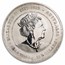 2024 Australia 1 kilo Silver Lunar Dragon BU (Abrasions)