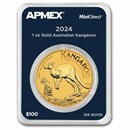 2024 Australia 1 oz Gold Kangaroo (MintDirect® Single)