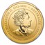 2024 Australia 1 oz Gold Lunar Dragon MS-70 NGC (FR, Red Label)