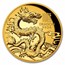2024 Australia 1 oz Gold Lunar Dragon Proof (HR, Box & COA)