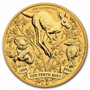2024 Australia 1 oz Gold Perth Mint's 125th Anniversary BU