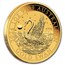 2024 Australia 1 oz Gold Swan MS-70 PCGS (FS, Swan Label)
