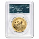 2024 Australia 1 oz Gold Swan MS-70 PCGS (Swan Label)