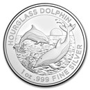 2024 Australia 1 oz Silver $1 Hourglass Dolphin BU