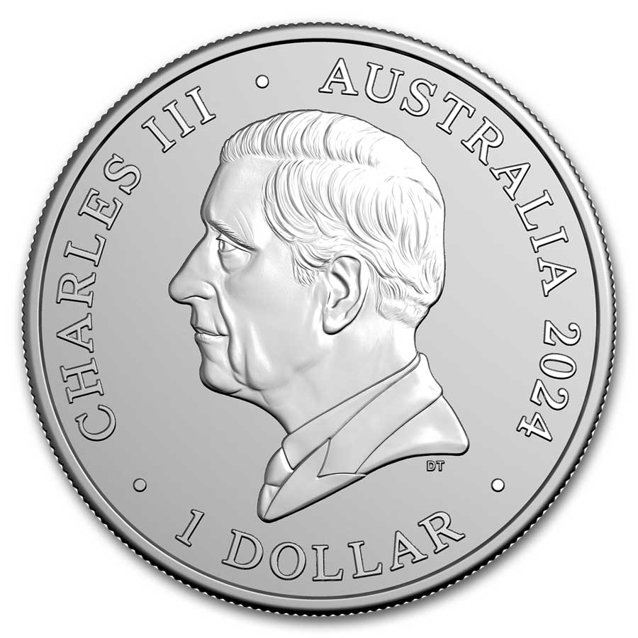 2024 Australia 1 oz Silver $1 Hourglass Dolphin BU | eBay