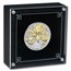 2024 Australia 1 oz Silver Lunar Dragon (Gilded, w/Box & COA)