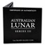 2024 Australia 1 oz Silver Lunar Dragon (Gilded, w/Box & COA)