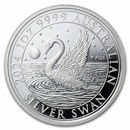 2024 Australia 1 oz Silver Swan Proof (Coin Only)