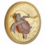 2024 Australia 10 oz Gold Jewelled Turtle Proof (Box)