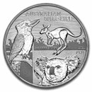 2024 Australia 2 oz Silver $2 Australian Wildlife BU