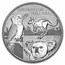 2024 Australia 2 oz Silver $2 Australian Wildlife BU