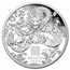 2024 Australia 3-Coin Silver Lunar Dragon Proof Set (w/Box & COA)