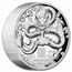 2024 Australia 5 oz Silver Lunar Dragon Proof (HR, w/Box & COA)