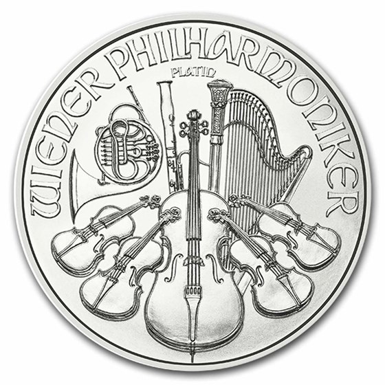 2024 Austria 1 oz Platinum Philharmonic BU 2024 Austria 1 oz Platinum Philharmonic BU