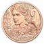 2024 Austria Copper €10 Language of Flowers (Peony)