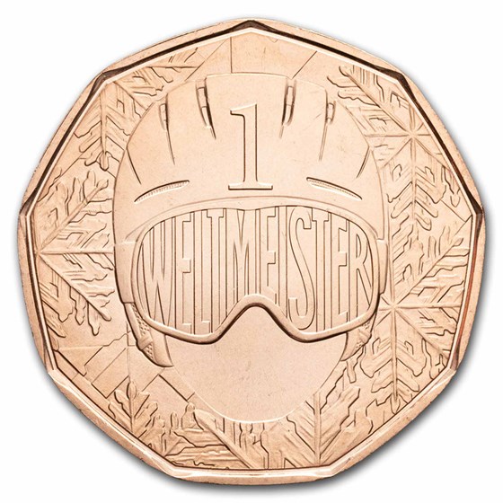 2024 Austria Copper €5 World Champion 2024 Austria Copper €5 World Champion