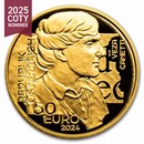 2024 Austria Proof Gold €50 Unsung Heroines Veza Canetti - Author