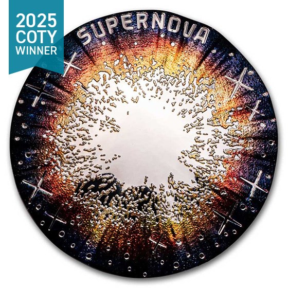 2024 Austria Silver €20 Beauty of the Universe: Supernova