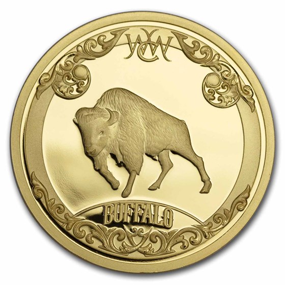 2024 Barbados 1/4 oz Silver Wild West; Buffalo 2024 Barbados 1/4 oz Silver Wild West; Buffalo