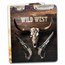 2024 Barbados 1/4 oz Silver Wild West; Gold Rush