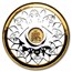2024 Barbados 1 gram Gold Protecting Eye Pendant