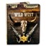 2024 Barbados 1 gram Gold Wild West; Sheriff Star