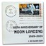 2024 Barbados 1 oz Silver First Man on the Moon (with Box & COA)
