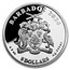 2024 Barbados 1 oz Silver First Man on the Moon (with Box & COA)