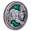 2024 Barbados 3 oz Silver Colors of Wildlife: Jaguar