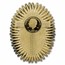2024 Cameroon 1 oz Silver Crucifix w/ Gold Gilding