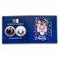 2024 Cameroon 1 oz Silver Dia de Los Muertos: Flower Skull