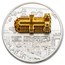 2024 Cameroon 1 oz Silver Full Sculpture Notre-Dame Shaped Coin