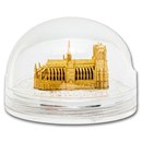 2024 Cameroon 1 oz Silver Full Sculpture Notre-Dame Shaped Coin