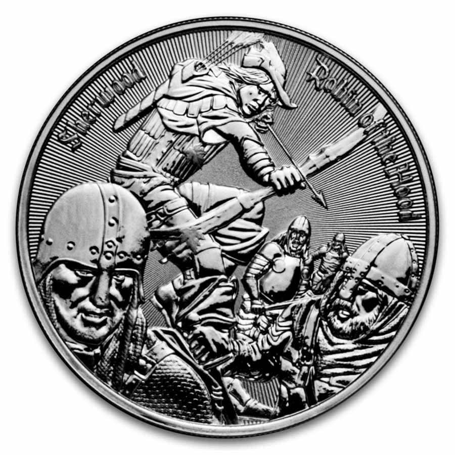 2024 Cameroon 1 oz Silver Sherwood Robin of the Hood (w/ Package)