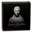 2024 Cameroon 2 oz Silver Antique Louis Braille (w/ Box & COA)