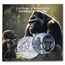 2024 Cameroon 2 oz Silver Black Proof Growing Up: Gorilla