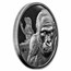 2024 Cameroon 2 oz Silver Black Proof Growing Up: Gorilla