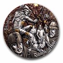 2024 Cameroon 2 oz Silver Sherwood: Robin of the Hood