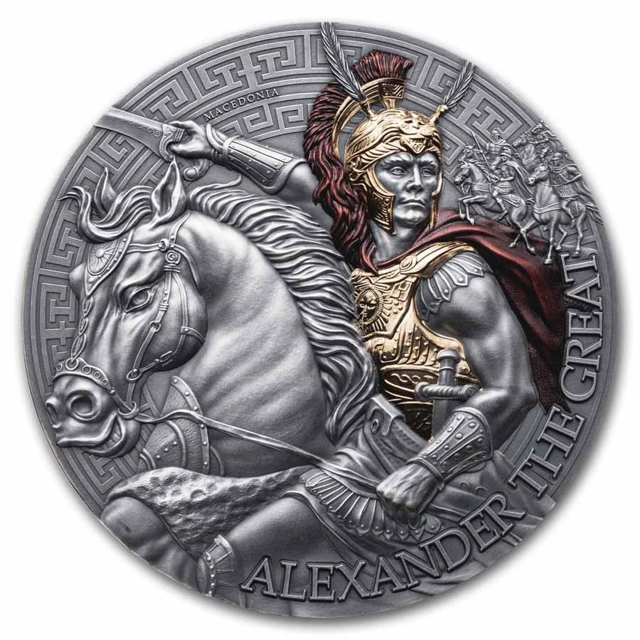 2024 Cameroon 5 oz Silver Great Commanders: Alexander the Great