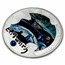 2024 Cameroon Silver 160th Anniv. Edvard Munch's Starry Night