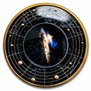 2024 Cameroon Silver Solar System: Galaxy NGC 4945 (w/ Box & COA)