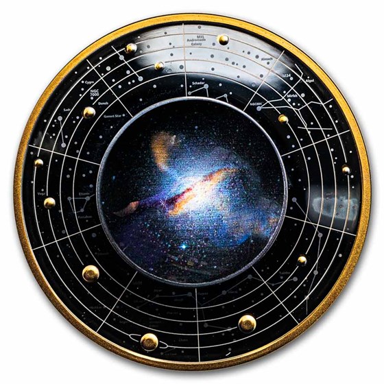 2024 Cameroon Silver Solar System: The Centaurus A Galaxy 2024 Cameroon Silver Solar System: The Centaurus A Galaxy