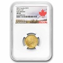2024 Canada 1/4 oz Gold Maple Leaf BU NGC MS69 ER