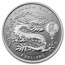 2024 Canada 1/4 oz Silver Lunar Year of the Dragon