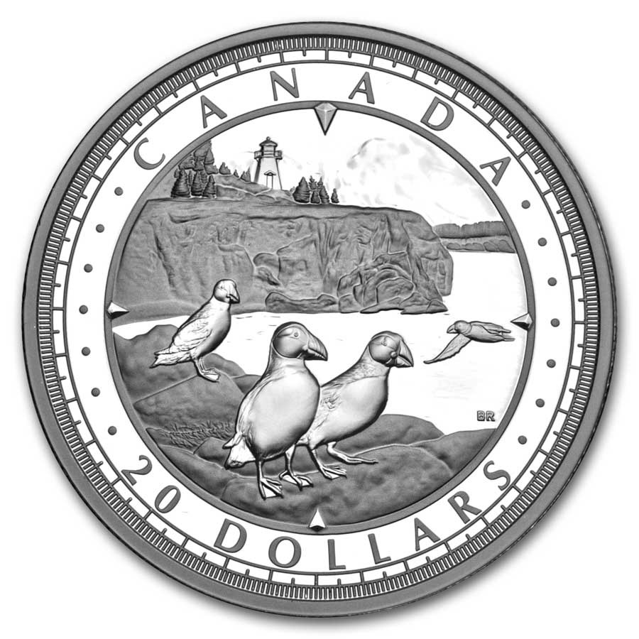 2024 Canada 1 oz Ag $20 Canada: Wondrous Waters - Atlantic Coast