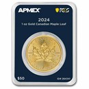 2024 Canada 1 oz Gold Maple Leaf (MD® Premier Single + PCGS FS)