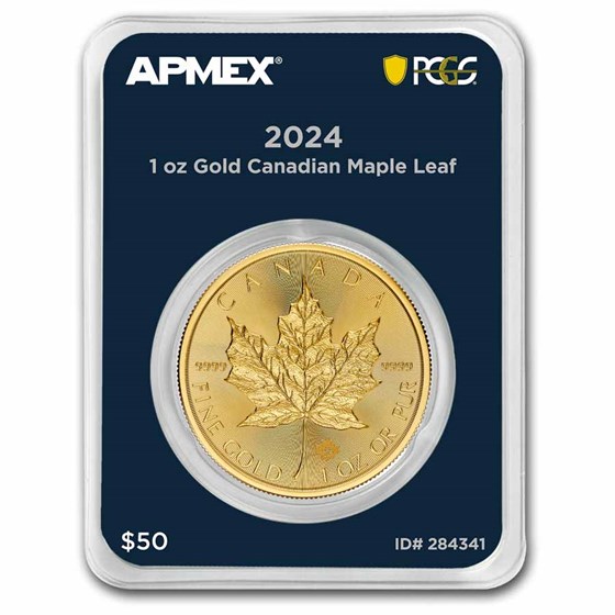 2024 Canada 1 oz Gold Maple Leaf (MD® Premier Single + PCGS FS) 2024 Canada 1 oz Gold Maple Leaf (MD® Premier Single + PCGS FS)