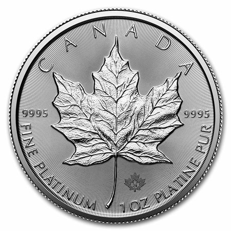 Buy 2024 Canadian 1 oz Platinum Maple Leaf BU | APMEX