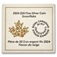2024 Canada 1 oz Silver $20 Snowflake (Box/COA)